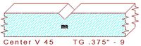 Tongue & Groove 3/8" - 9