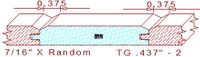 Tongue & Groove 7/16" - 2 Tongue & Groove 7/16" - 2