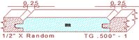 Tongue & Groove 1/2" - 1