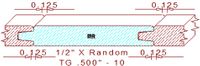 Tongue & Groove 1/2" - 10 Tongue & Groove 1/2" - 10