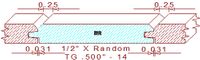 Tongue & Groove 1/2" - 14 Tongue & Groove 1/2" - 14