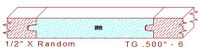 Tongue & Groove 1/2" - 6 Tongue & Groove 1/2" - 6