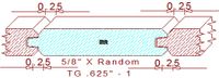 Tongue & Groove 5/8" - 1 Tongue & Groove 5/8" - 1