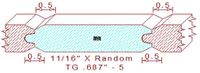 Tongue & Groove 11/16" - 5 Tongue & Groove 11/16" - 5