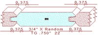 Tongue & Groove 3/4" - 22 Tongue & Groove 3/4" - 22