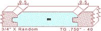 WP-4 Tongue & Groove 3/4" - 40