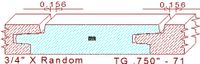 Tongue & Groove 3/4" - 71