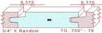 Tongue & Groove 3/4" - 79 Tongue & Groove 3/4" - 79