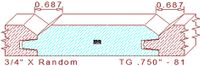 Tongue & Groove 3/4" - 81 Tongue & Groove 3/4" - 81