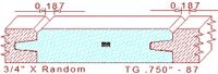 Tongue & Groove 3/4" - 87 Tongue & Groove 3/4" - 87