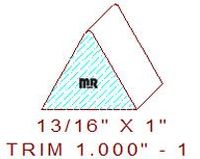 Trim Moulding 1" - 1