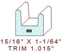 Trim Moulding 1-1/64" Trim Moulding 1-1/64"