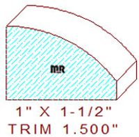 Trim Moulding 1-1/2" Trim Moulding 1-1/2"