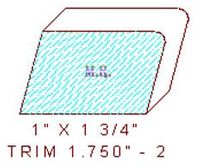 Trim Moulding 1-3/4" - 2 Trim Moulding 1-3/4" - 2