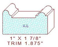 Trim Moulding 1-7/8" Trim Moulding 1-7/8"