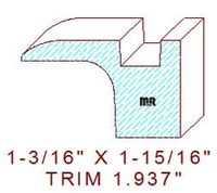 Trim Moulding 1-15/16" Trim Moulding 1-15/16"