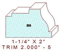 Trim Moulding 2" - 5 Trim Moulding 2" - 5