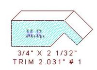Trim 2-1/32" - 1