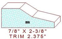 Trim Moulding 2-3/8"