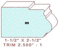 Trim Moulding 2-1/2" - 1