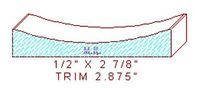 Trim Moulding 2-7/8" Trim Moulding 2-7/8"