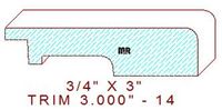 Trim Moulding 3" - 14 Trim Moulding 3" - 14
