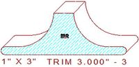 Trim 3" - 3 Trim 3" - 3