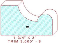 Trim 3" - 8 Trim 3" - 8