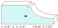 Trim Moulding 3-3/4" Trim Moulding 3-3/4"