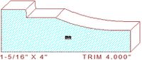 Trim Moulding 4" Trim Moulding 4"