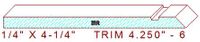 Trim Moulding 4-1/4" - 6