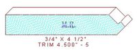 Trim Moulding 4-1/2" - 5