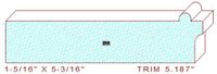 Trim Moulding 5-3/16"