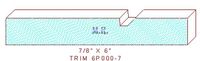 Trim Moulding 6" - 7 Trim Moulding 6" - 7