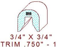 Trim Moulding 3/4" - 1 Trim Moulding 3/4" - 1