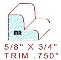 Trim Moulding 3/4" Trim Moulding 3/4"