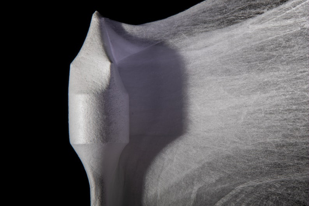 Focused Rotary Jet Spinning for Heart Implants