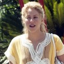 Shakira Hangs In Ibiza With Soccer Stud