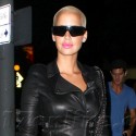 Amber Rose Out In Hollywood