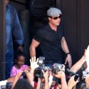 Brad Pitt Takes Zahara Shopping At The Grove
