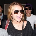 Miley Returns Home