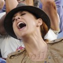 Kate And Charlize Cheer At The US Open