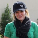 Hilary Duff Is All Smiles After Leaving The Set Of <em>She Wants Me</em>