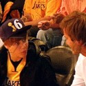 Justin Bieber Sits Courtside For The Lake Show