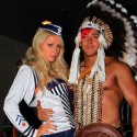 Paris Hilton Parties It Up On Halloween