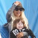 Xtina And Max At The Pumpkin Patch