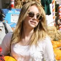 Emma Roberts Stops By The Pumpkin Patch