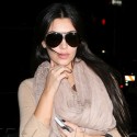Kim K. At JFK In NYC