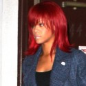 Red Hot Rihanna Steps Out In Hollywood