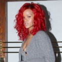 Rihanna All Fired Up At Madeo